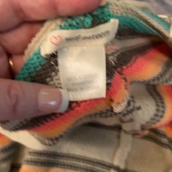 Elegant Striped Hooded Cardigan Sweater (XL) - Picture 4 of 4